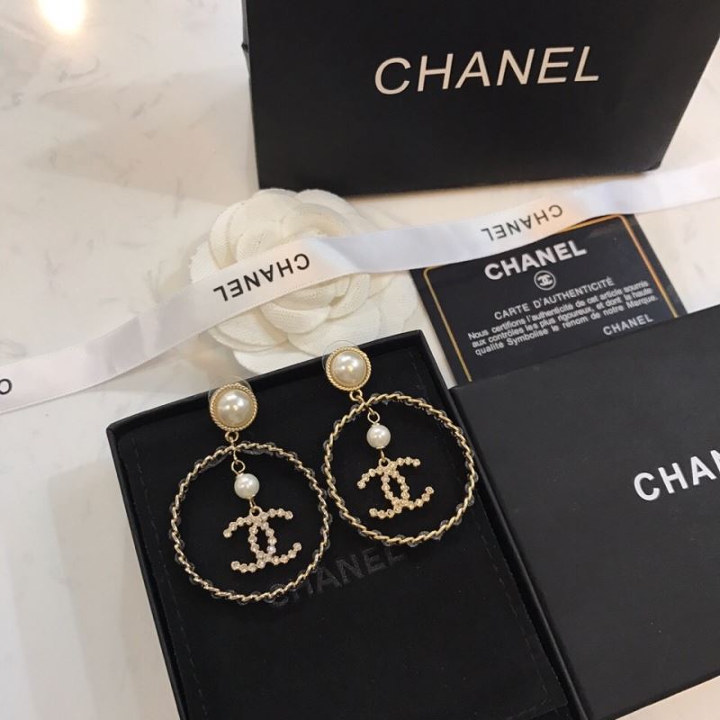 Ch*el earrings